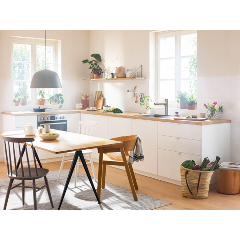 Hansgrohe Zesis M33 - 1 greeps keukenkraan - 160 metalen uittrekbare vdche - 2jet - sbox - rvs look SW918761