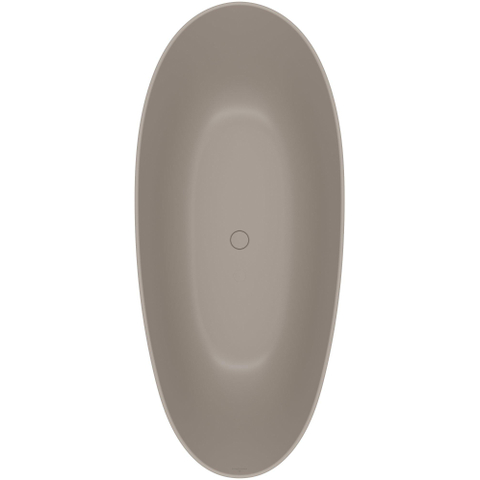 Villeroy & Boch Antao Vrijstaand bad - 170x75cm - met badvuller SilentFlow - mat almond (beige) SW1150354