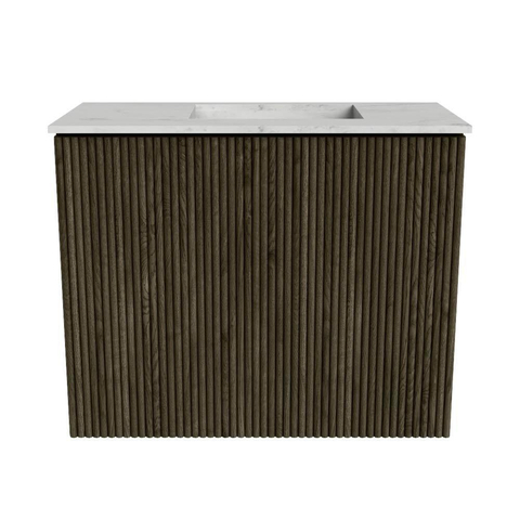 Mondiaz JOYA-DLUX 50cm toiletmeubel - kleur Shadow - Wastafel FAYE positie Rechts Zonder kraangat kleur Opalo. SW1422890