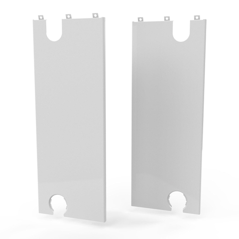 Stelrad set de panneaux latéraux pour radiateur type 33 x16cm Acier Blanc brillant SW202193