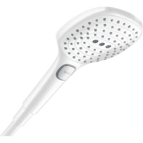 Hansgrohe Raindance Select E handdouche - 12cm - powderrain - ecosmart - mat wit SW1382777