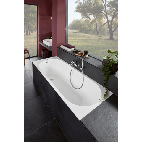 Villeroy & Boch Oberon 2.0 bad rechthoek - 180x80cm - Stone White (mat wit) SW524391