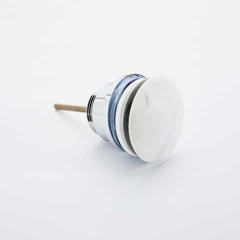 Saniclass Dia Afvoerplug - always open - natuursteen - marmer SW1474834