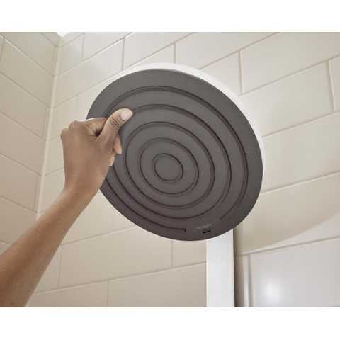 Hansgrohe Pulsify s Howerpipe - 26cm - 2jet - planchet - 40cm - mat wit SW651110