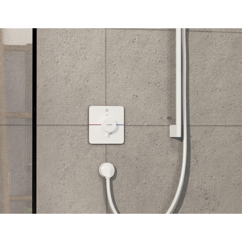 Hansgrohe Showerselect Comfort Q thermostatique encastrable pour 1 fonction mat blanc SW917955