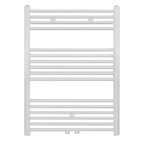 Belrad Radiateur sèche-serviettes - raccordement central - 1000X600mm - 496Watt - Blanc SW1152385