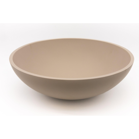 Zeza Element Waskom - 41x41x14cm - solid surface - mat beige SW1439448