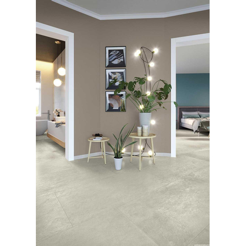 Ceralto Briano Urban Carreau de sol - 100x100cm - 8.5mm - rectifié - Perla SW416449