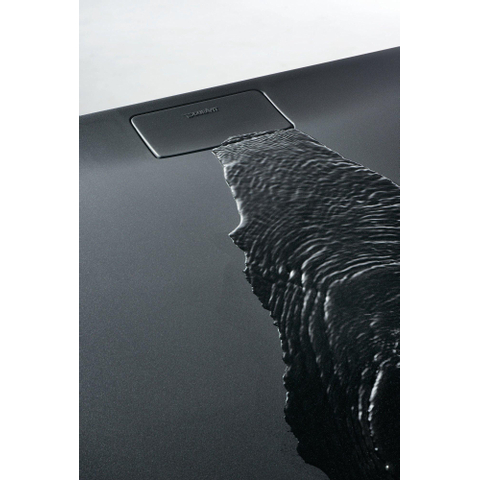 Duravit Stonetto receveur de douche 90x90cm anthracite SW88818