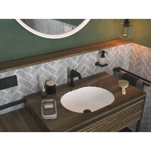 Hansgrohe AddStoris Q - zeepdispenser - mat zwart SW651500
