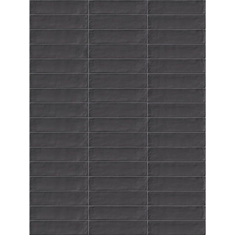 SAMPLE Ceralto Ivarno Grain Wandtegel 6x24cm 10mm Antracite SW912791