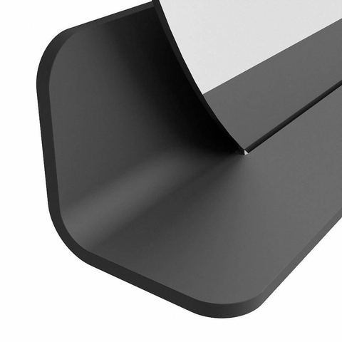 Mondiaz SPOT miroir – Ø 90 cm – avec tablette – Dark grey (gris) SW1235517