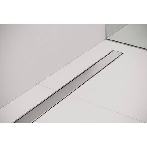 Easy Drain Compact 30 Clean Dryphon caniveau de douche 110cm acier inoxydable brossé SW452886