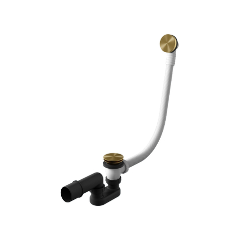 Hotbath Archie Badoverloop verlengd BBP - PVD - geborsteld messing (goud) SW798838