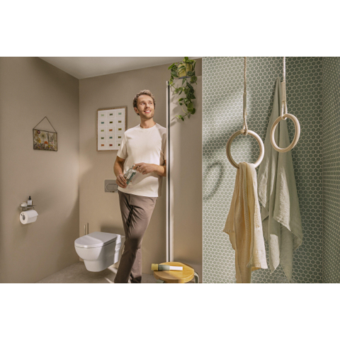 Hansgrohe AddStoris S closetrolhouder met planchet chroom SW1567174