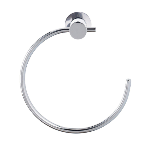 Duravit D-code Handdoekring - hoogglans chroom 0315316