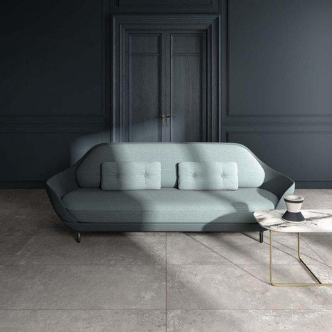 ÉCHANTILLON Ceralto Castagno Carrelage sol et mur 90x90cm 9mm rectifié R10 grès cérame Grey SW911845