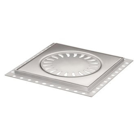 Berg van den siphon de rénovation 196x196x10mm inox GA96731