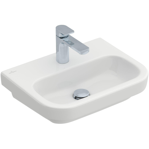 Villeroy & Boch Architectura fontein - met kraangat - zonder overloop - 50x38cm - White Alpine (glans wit) SW68799