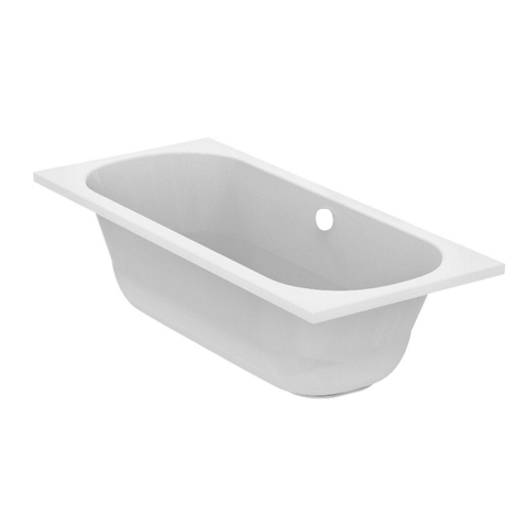 GO by Van Marcke Stelli baignoire encastrable duo 190x90x48cm 230L blanc acrylique avec jeu de pieds SW443987