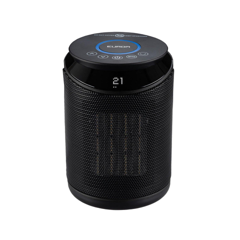 Eurom Hot Shot 2000 WiFi Chauffage céramique 2000 watts 17.3x17.3x25.8cm Noir SW486878
