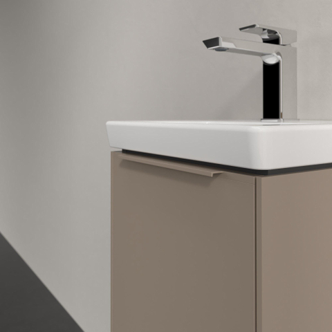 Villeroy & Boch Subway 3.0 Wastafelonderkast - 1 deur - 351x429x309mm - taupe SW881778