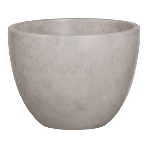 BRAUER Concrete Waskom opbouw - 36x36x28cm - zonder overloop - rond - beton OUTLETSTORE STORE38144