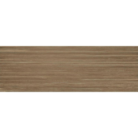 SAMPLE Terravito Brisano wandtegel - 40x120cm - 11mm - Rechthoek - gerectificeerd - Houtlook - Ipe SW735929