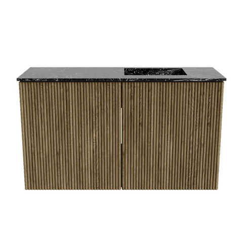 Mondiaz JOYA-DLUX 70cm toiletmeubel - kleur Dusk - Wastafel FAYE positie Rechts 1 kraangat kleur Lava. SW1423220