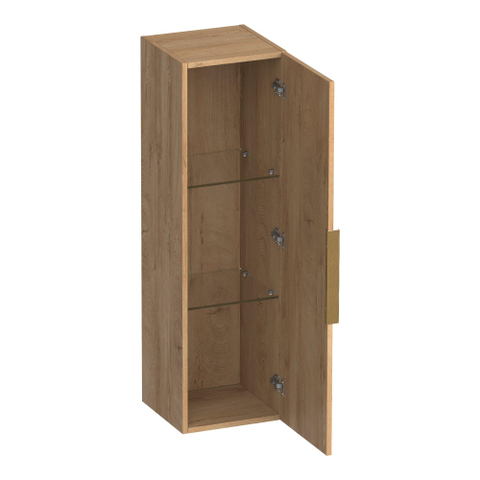 BRAUER Elevate armoire de salle de bains - 120x35x35cm - hors poignée saillante - 1 porte - ouverture à gauche ou à droite - Forest Tan SW1199974