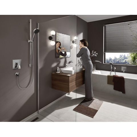 Hansgrohe Vivenis ééngreeps badmengkraan inbouw met geïntegreerde zekerheidscombinatie EN1717 chroom SW647114