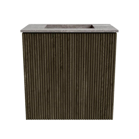 Mondiaz JOYA-DLUX Meuble de toilette 40cm - couleur Shadow - Vasque FAYE position Milieu Sans trou de robinet couleur Oza SW1425023