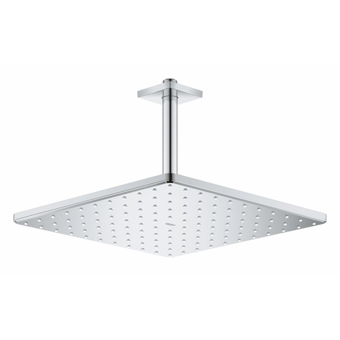 Grohe Rainshower Mono 310 Cube Hoofddouche - 31x 31cm - 1 straalsoort - plafondarm 14.2cm - chroom SW296782