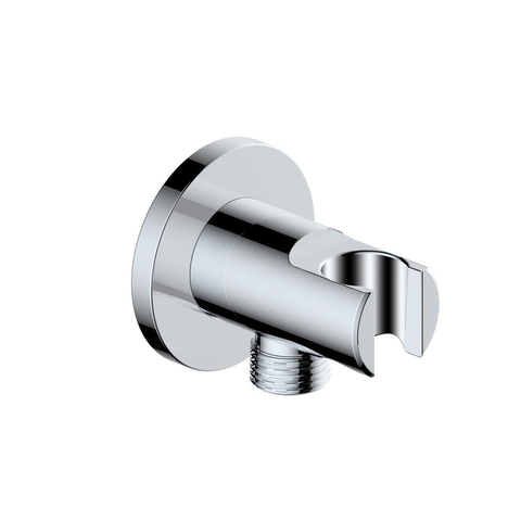 Fortifura Calvi Inbouw Regendoucheset - thermostatisch - plafondarm - 25cm - hoofddouche - staaf handdouche - gladde doucheslang - hoogglans chroom SW809520