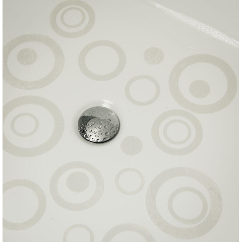Sealskin Anneaux d'eau Autocollants antidérapants 6 pièces PVC Transparent CO311150200