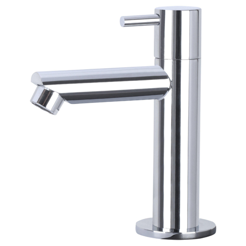 Differnz Ravo pack lave-mains – 38,5 x 18,5 x 9 cm – béton gris foncé – robinet droit chromé SW705458