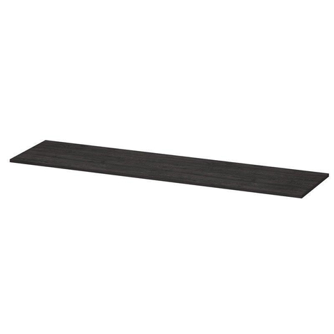INK Topdeck Wastafelblad - 180x45x2cm - tbv onderkast - MFC - Houtskool eiken SW351711