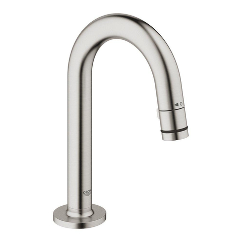 Grohe Universal Toiletkraan - hoge C-uitloop - Supersteel (RVS) SW444108