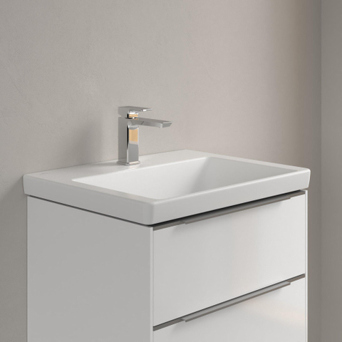 Villeroy & Boch Subway 3.0 Lavabo - 600 x 470 x 165 stone white mat (blanc) CeramicPlus - sans trop-plein SW702145