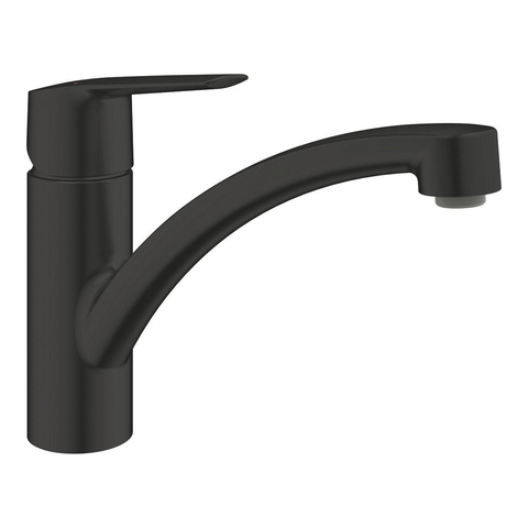 Grohe Start Keukenkraan - 1-gats - voorsprong 22.7cm - matte black (mat zwart) SW924871