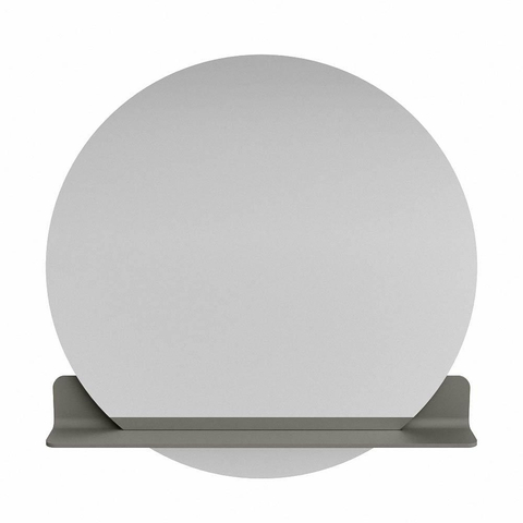 Mondiaz SPOT miroir – Ø 90 cm – avec tablette – Smoke (brun clair) SW1235623