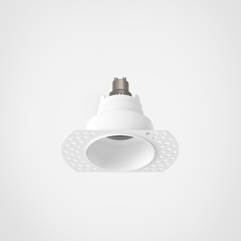 Astro Trimless Slimline spot encastré Round Fixed IBS IP65 excl. GU10 blanc mat SW640149