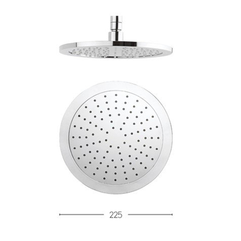 Crosswater Dial Douchekop - 225mm - hoogglans chroom SW295729