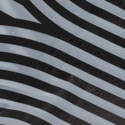 Sealskin Brave Rideau de douche 180x200 cm PEVA Noir / Blanc SW699498