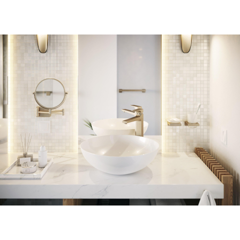 Hansgrohe AddStoris Q handdoekhaak enkel - geborsteld brons SW651264