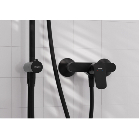 Hansgrohe Logis Eengreeps douchemengkraan - opbouw - mat zwart SW918594