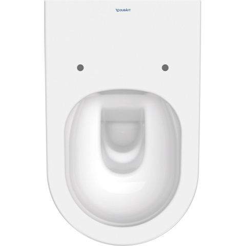 Duravit D-neo Staand closet - diepspoel - rimless - back-to-wall - 37x58x40cm Pit - wit hoogglans SW640510