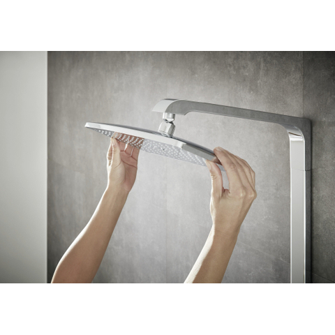 Hansgrohe Raindance e - select air - showerpipe - 360 - thermostaat - hoogglans chroom 0605558