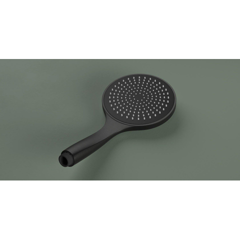 Hotbath Ace Handdouche - velvet - 13cm - PVD - gepolijst zwart SW1118083