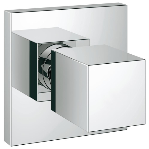 GROHE Eurocube partie apparente pour robinet d'arrêt encastré chromé 0442118